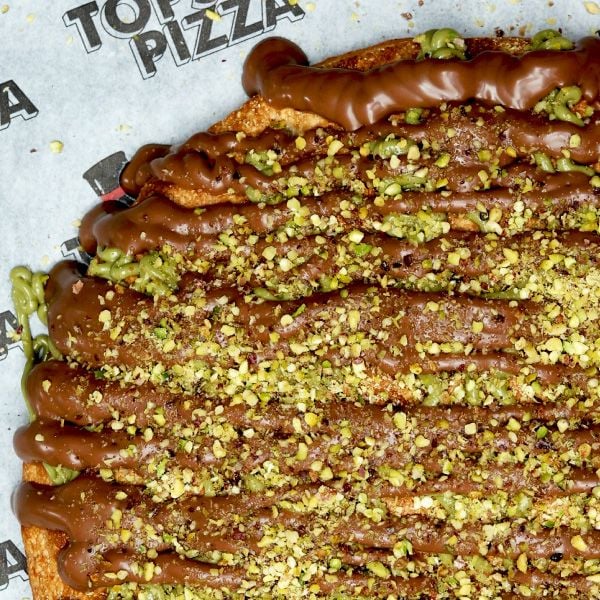 Dubai Chocolate Pizza