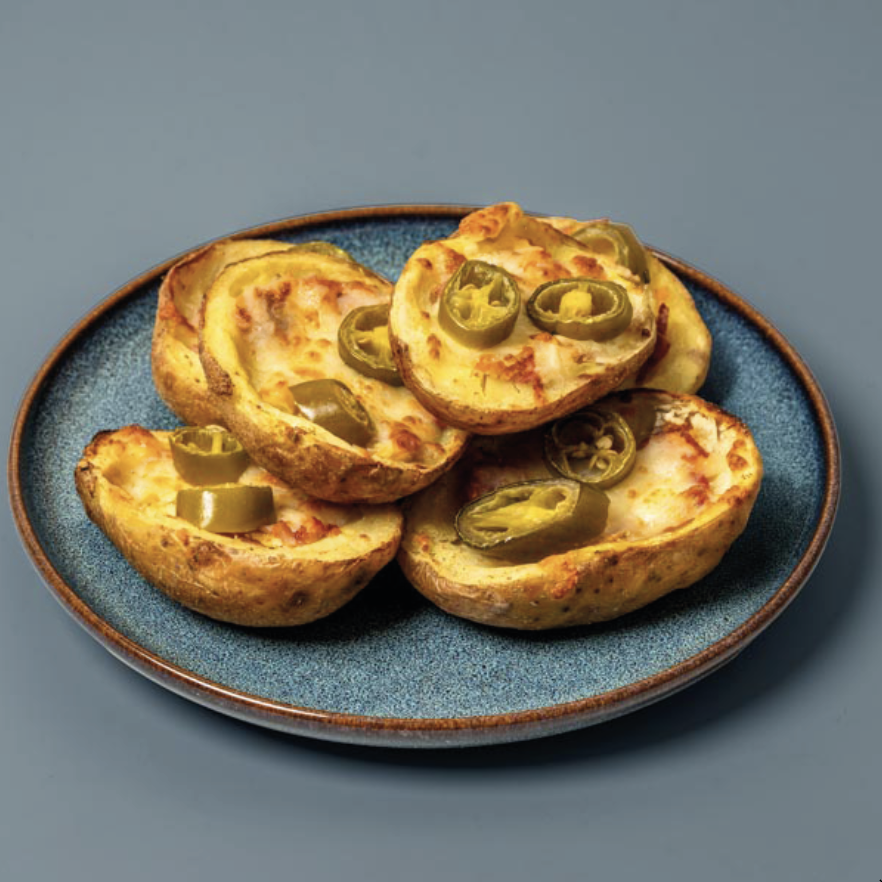 Cheese & Jalapeno Potato Skins